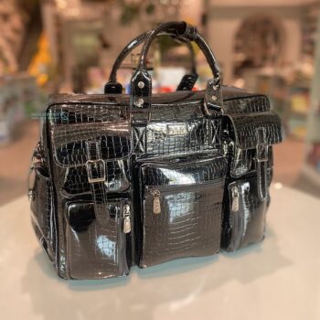 کیف لوازم چرم evet مدل boujan