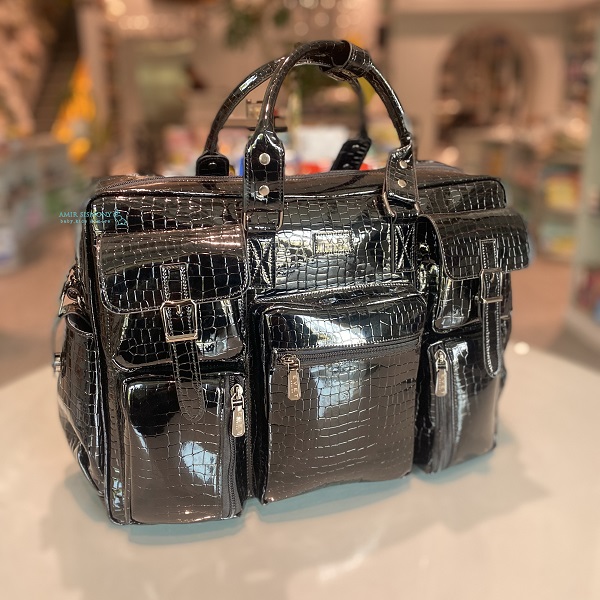 کیف لوازم چرم evet مدل boujan