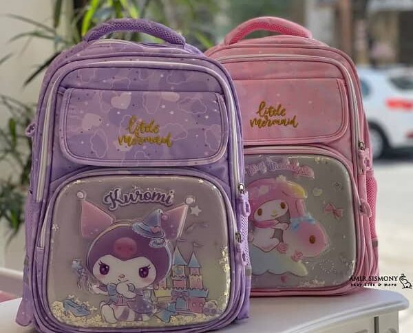 کیف مدرسه ای دخترانه طرح کرومی و ملودی