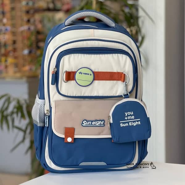 کیف مدرسه بچگانه اورجینال SUN EIGHT