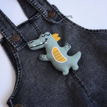 ست سه تیکه طرح تمساح NILU BABY