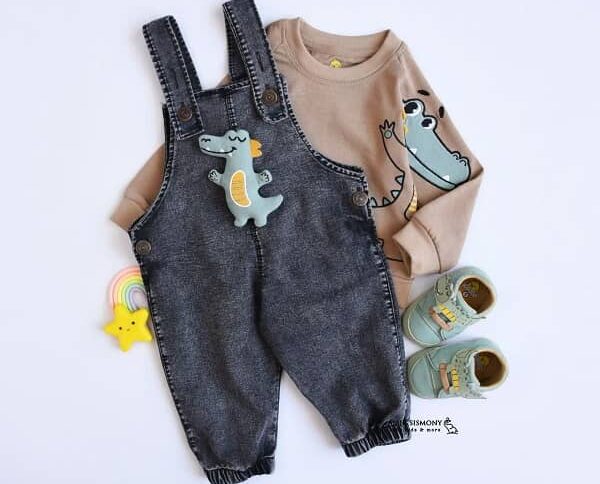 ست سه تیکه طرح تمساح NILU BABY