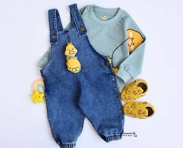 ست سه تیکه طرح جوجه NILU BABY