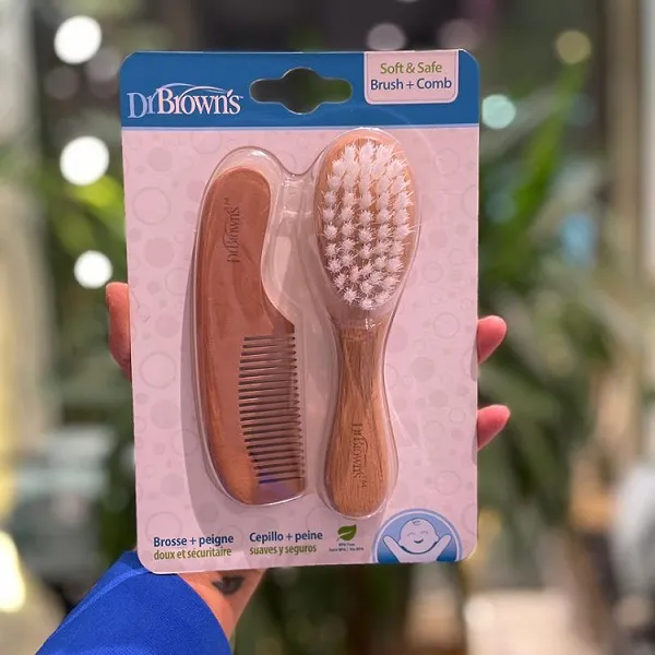 شانه برس چوبی دکتربراونز