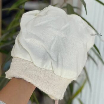 کلاه زمستانه نوزادی بند دار طرح خرس