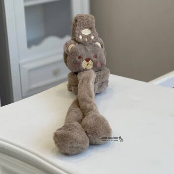 گوش گیر پمپی بچگانه طرح خرس