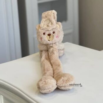 گوش گیر پمپی بچگانه طرح خرس