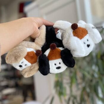 گوشگیر زمستانه بچگانه طرح پاپی