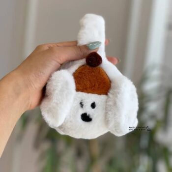 گوشگیر زمستانه بچگانه طرح پاپی