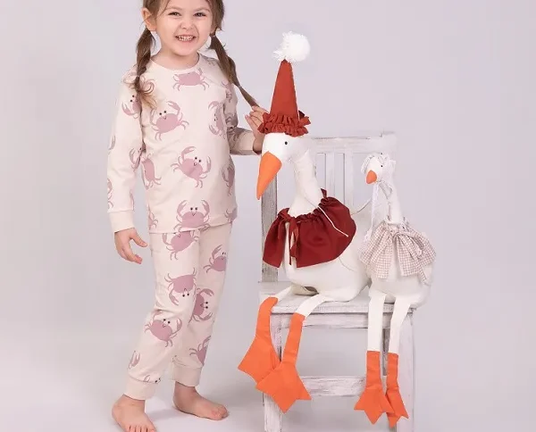 بلوز شلوار بیبی جانا کد 5074