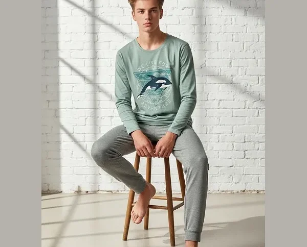 بلوز شلوار نوجوان پسرانه جانا کد 9059