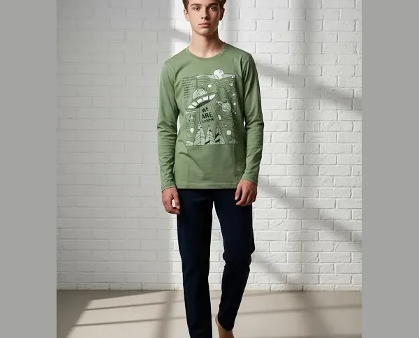 بلوز شلوار نوجوان پسرانه جانا کد 9063