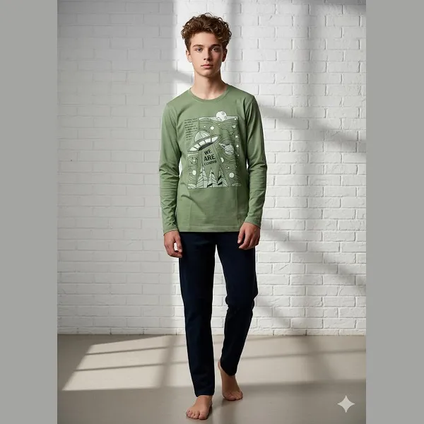 بلوز شلوار نوجوان پسرانه جانا کد 9063