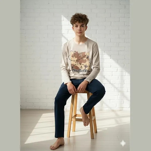 بلوز شلوار پسرانه جانا کد 9070