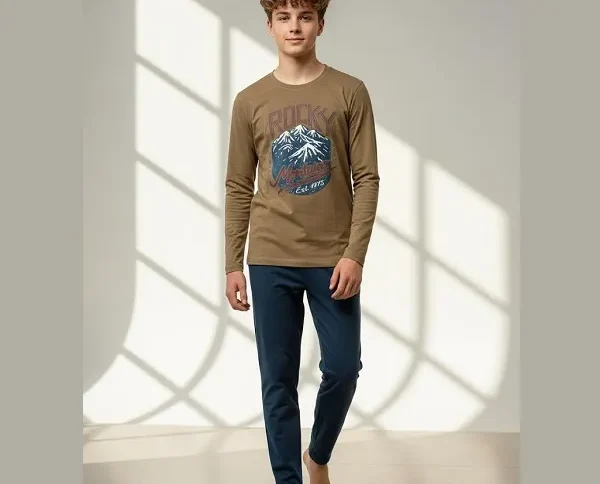 بلوز شلوار پسرانه نوجوان جانا کد 9053