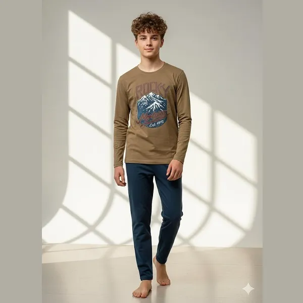 بلوز شلوار پسرانه نوجوان جانا کد 9053