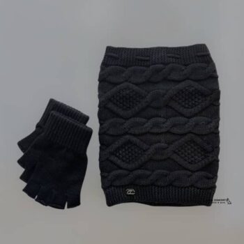 ست کلاه اسکارف و دستکش نیم انگشتی ENDLESS