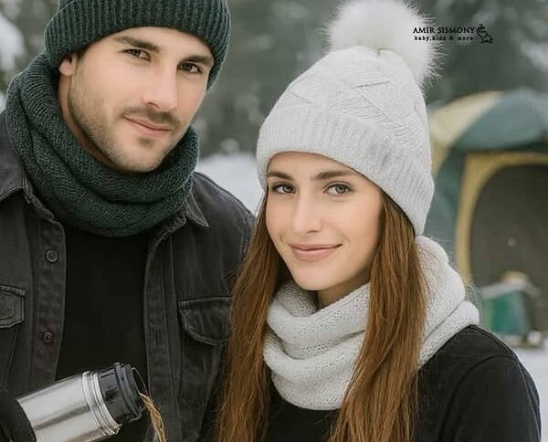 ست کلاه و شالگردن پوم دار ENDLESS