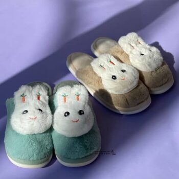 پاپوش پولیشی روفرشی طرح خرگوش