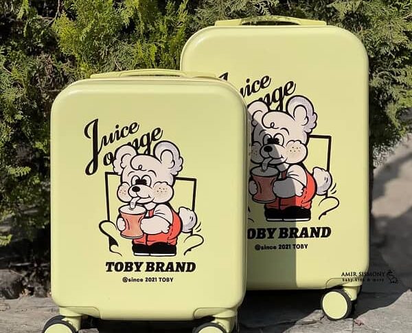 چمدان بچگانه طرح TOBY BRAND