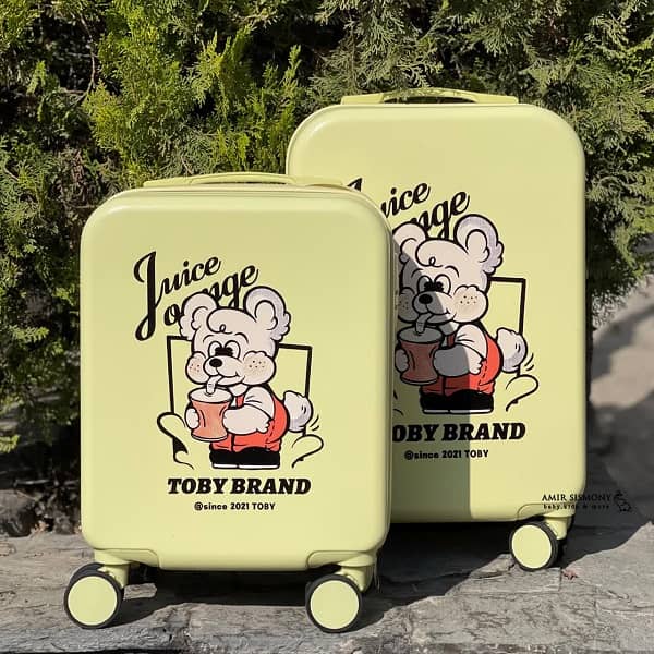 چمدان بچگانه طرح TOBY BRAND