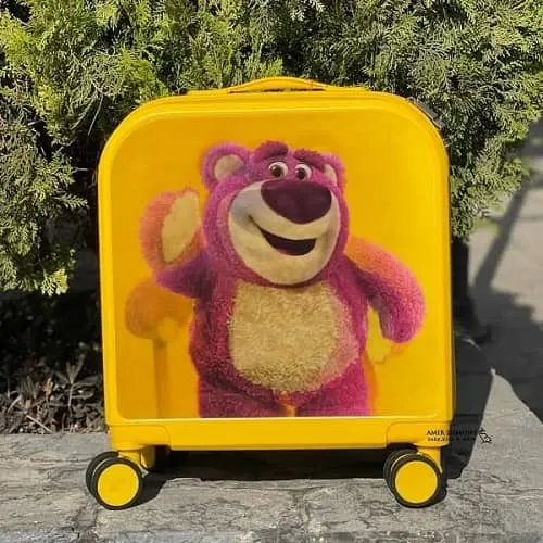 چمدان سه بعدی بچگانه طرح خرسی