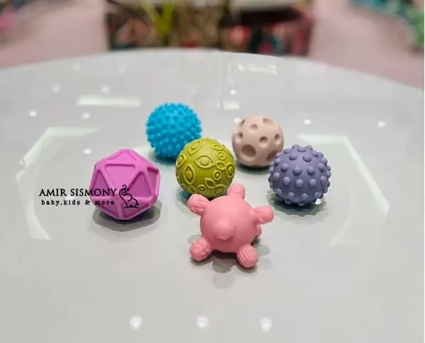 توپ حسی نرم 6 عددی