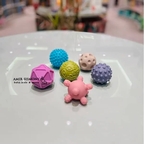 توپ حسی نرم 6 عددی