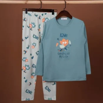 بلوز شلوار دخترانه نوجوان جانا کد 8054