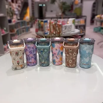 تراول ماگ سیتار گل دار 600 میل