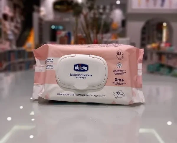 دستمال مرطوب چیکو صورتی