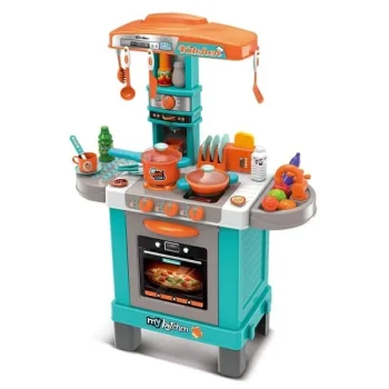 ست آشپزخانه نارنجی سبز کد 008-9501