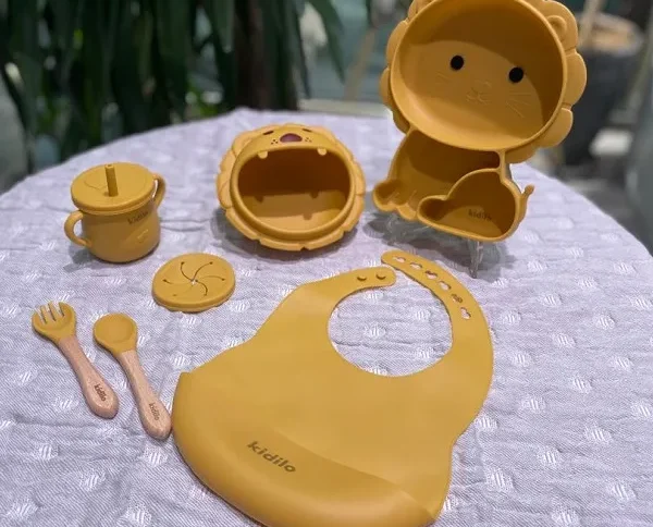 ست ظرف غذا کیدیلو طرح شیر