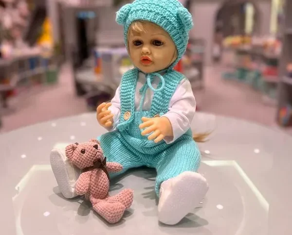 عروسک سیلیکونی 55 سانتی