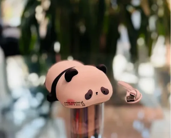 چراغ خواب سیلیکونی پاندا خوابیده