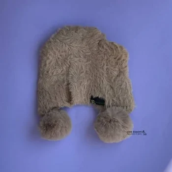 کلاه گوشدار بچگانه موهر زمستانه