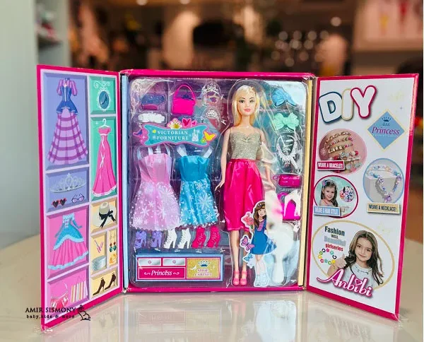 باربی جعبه کادویی با لباس کد 4-242