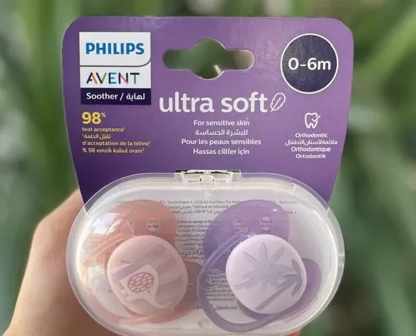 پستانک اونت اولترا سافت طرح فیل