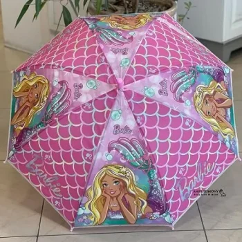 چتر بچگانه دخترانه طرح باربی