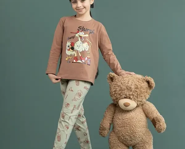 بلوز شلوار دخترانه جانا کد 3168