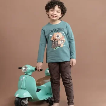 بلوز شلوار پسرانه جانا کد 6158