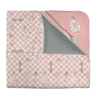 پتو دورپیچ رزبرن طرح LOVE SONG