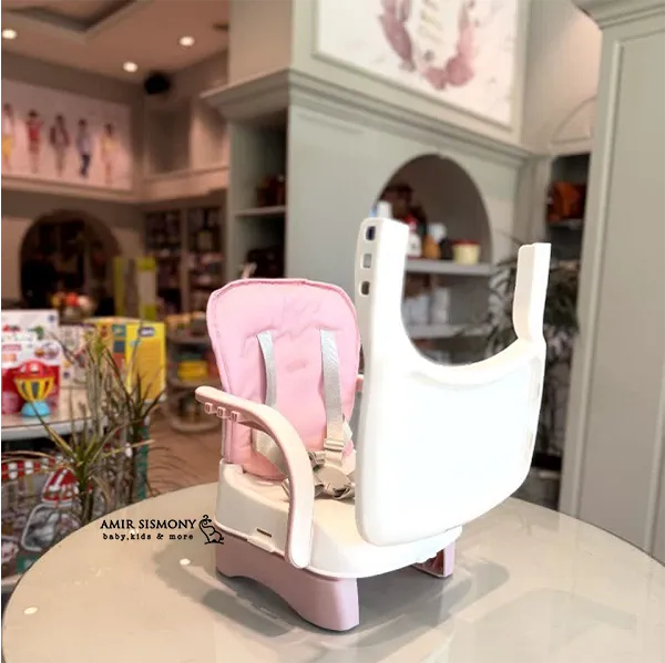 صندلی غذا پرتابل کیکابو chewy-pink