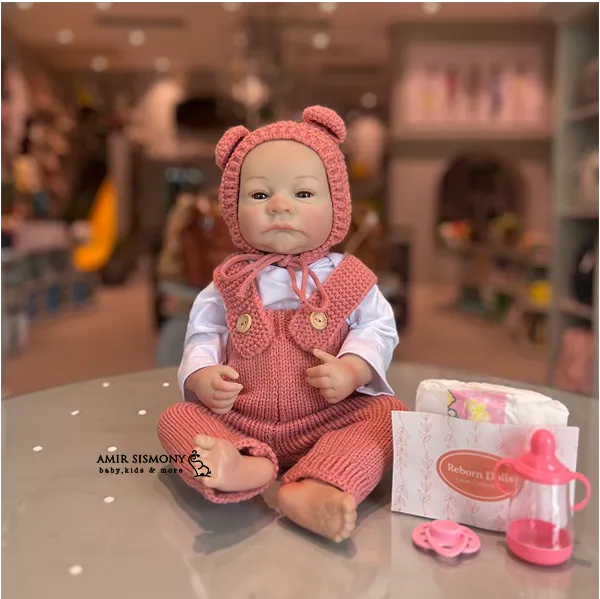عروسک نوزاد دختر سیلیکونی کد D4877-177