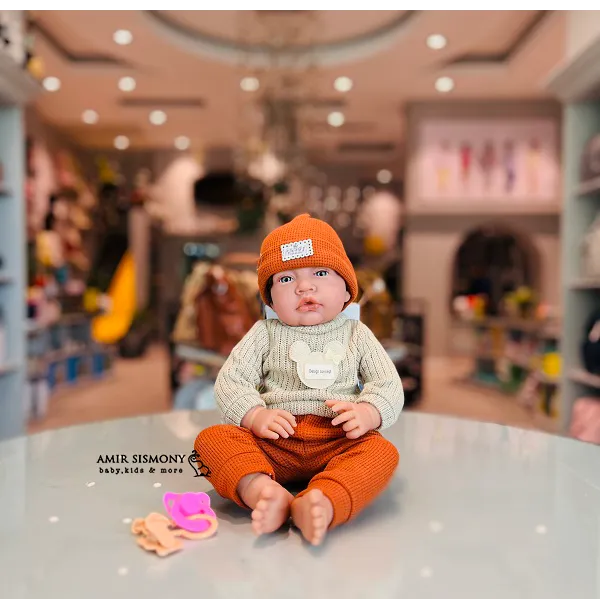 عروسک نوزاد سیلیکونی نوزاد کد 2145