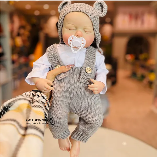 عروسک نوزاد پسر سیلیکونی کد D4877-177