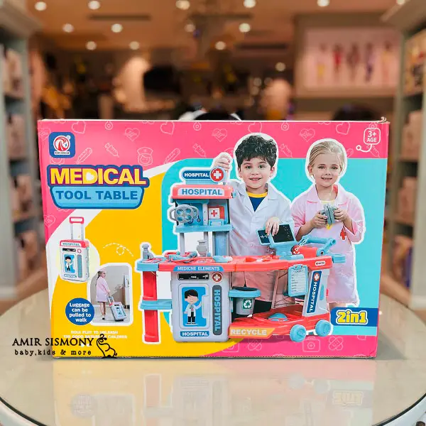 اسباب بازی ست میز پزشکی کد rx-690c