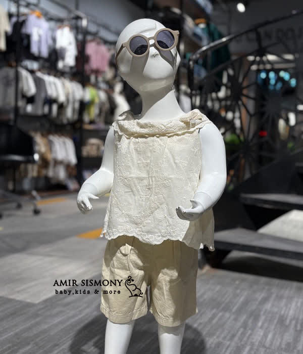 تاپ شلوارک دخترانه ایندیگو مدل روشنا