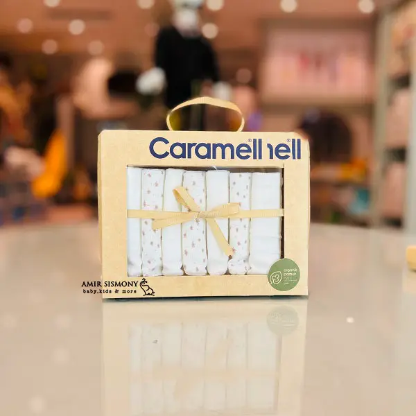 دستمال هفت عددی caramell