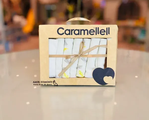 دستمال هفت عددی caramell